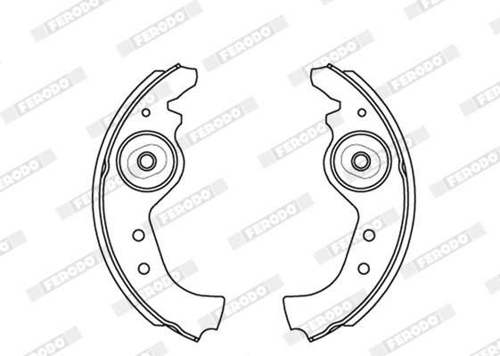 Brake Shoe Set PREMIER FSB27