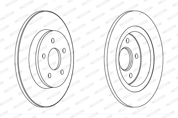 Brake Disc PREMIER Coat+ disc DDF1227C