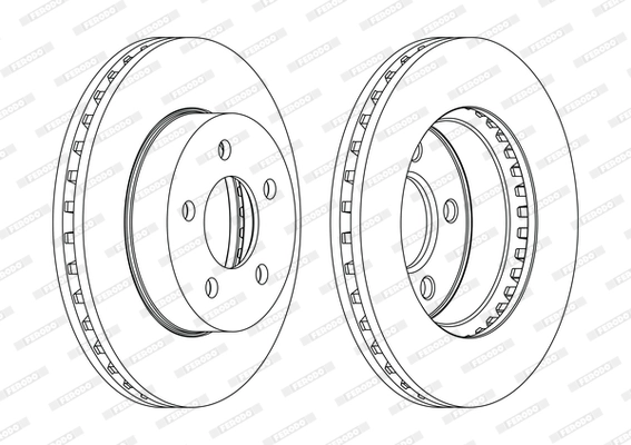 Brake Disc PREMIER DDF1184C