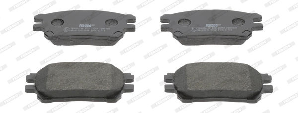 Brake Pad Set, disc brake PREMIER ECO FRICTION FDB1868