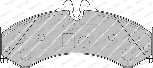 Brake Pad Set, disc brake PREMIER ECO FRICTION FVR1879
