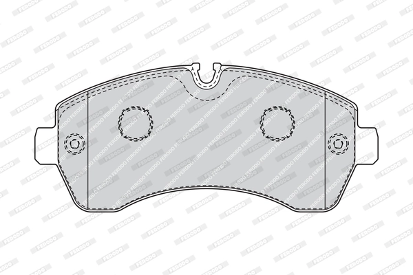 Brake Pad Set, disc brake PREMIER ECO FRICTION FVR4470