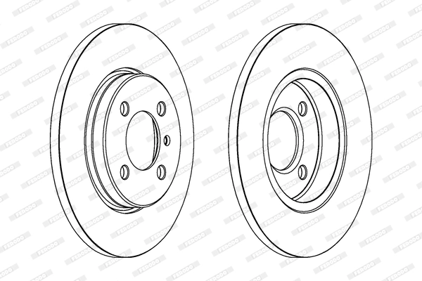 Brake Disc PREMIER DDF062