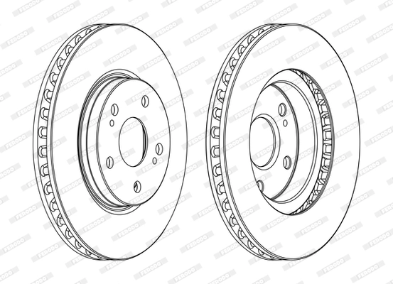 Brake Disc PREMIER DDF1814C
