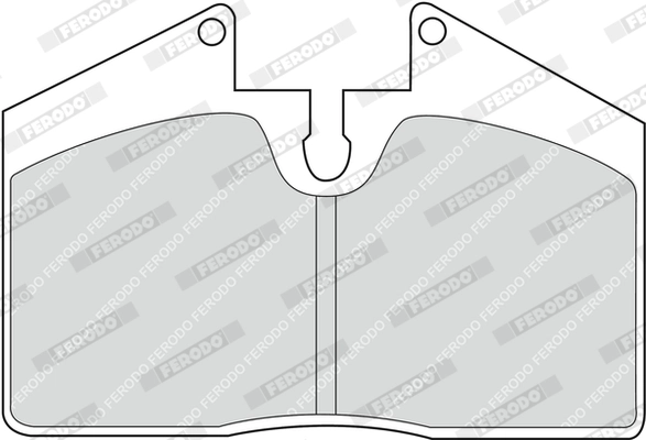 Brake Pad Set, disc brake PREMIER ECO FRICTION FDB451