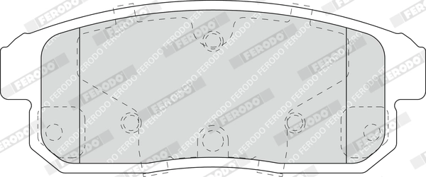 FERODO FDB1759 Brake Pad Set, disc brake