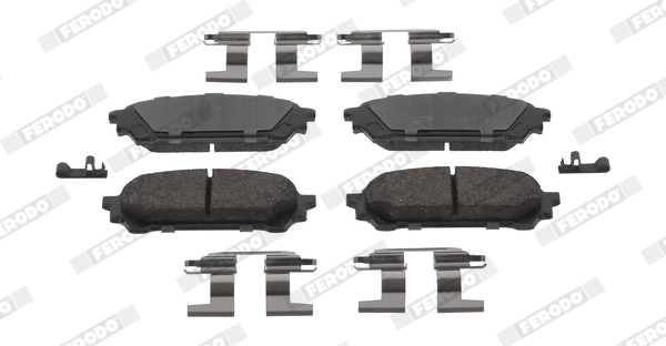 Brake Pad Set, disc brake PREMIER ECO FRICTION FDB1861