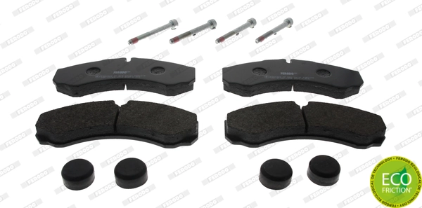 Brake Pad Set, disc brake PREMIER ECO FRICTION FVR1315