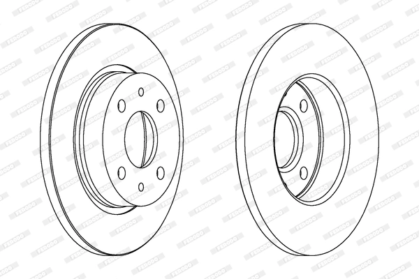 Brake Disc PREMIER DDF215
