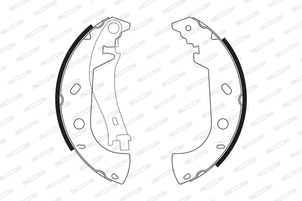 Brake Shoe Set PREMIER FSB571