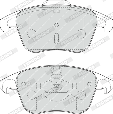 Brake Pad Set, disc brake PREMIER ECO FRICTION FDB1972