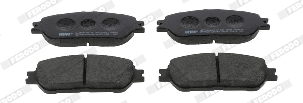 Brake Pad Set, disc brake PREMIER ECO FRICTION FDB4126