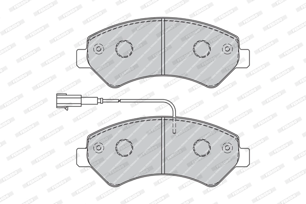 Brake Pad Set, disc brake PREMIER ECO FRICTION FVR1926