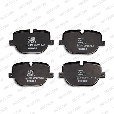 Brake Pad Set, disc brake PREMIER FDB4106