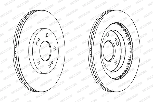 Brake Disc PREMIER DDF1399