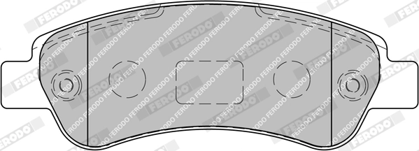 Brake Pad Set, disc brake PREMIER ECO FRICTION FVR1927