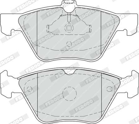 Brake Pad Set, disc brake PREMIER FDB4289