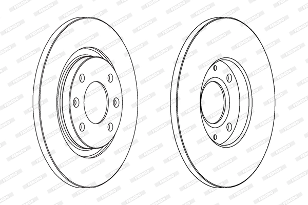 Brake Disc PREMIER Coat+ disc DDF1000C