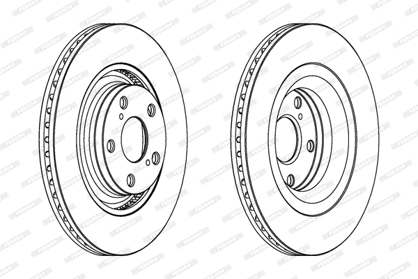 Brake Disc PREMIER DDF1754C
