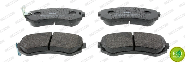 Brake Pad Set, disc brake PREMIER ECO FRICTION FDB1166
