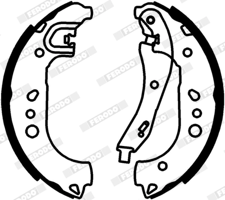 Brake Shoe Set PREMIER FSB4329