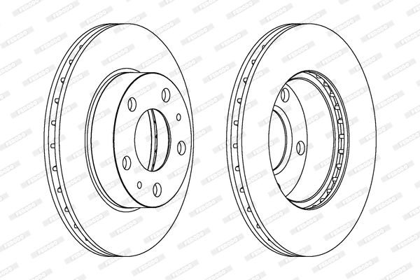 Brake Disc PREMIER Coat+ disc DDF768C