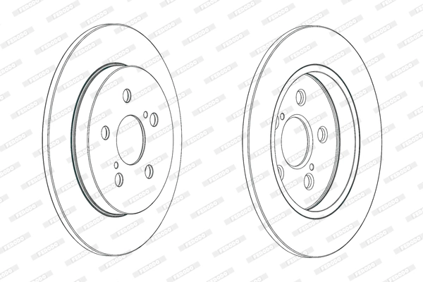 Brake Disc PREMIER DDF1875C