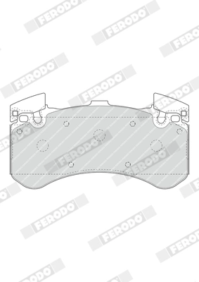 Brake Pad Set, disc brake FUSE+ Technology FDB4468