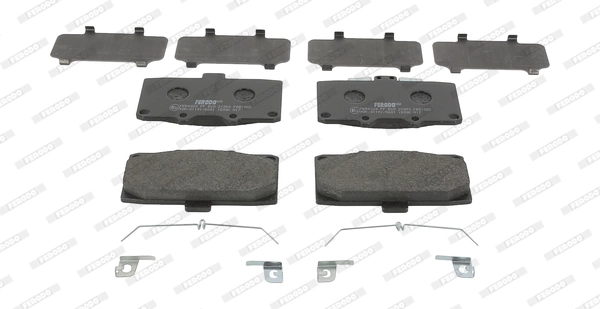 Brake Pad Set, disc brake PREMIER ECO FRICTION FDB1982