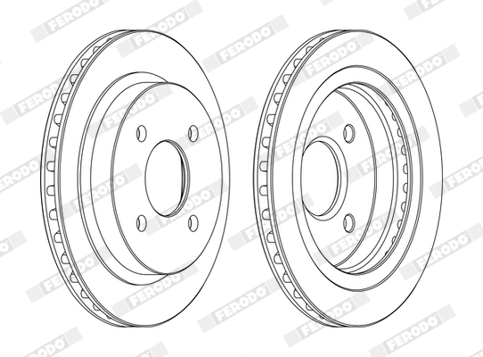 Brake Disc PREMIER Coat+ disc DDF479C