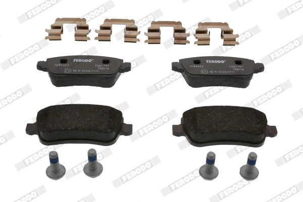 Brake Pad Set, disc brake PREMIER FDB1797