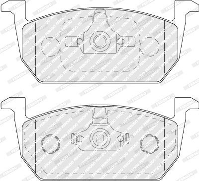 Brake Pad Set, disc brake PREMIER ECO FRICTION FDB5069