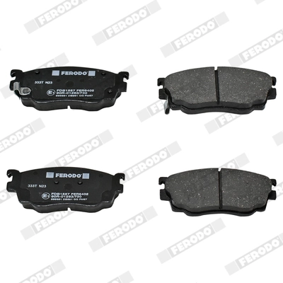 Brake Pad Set, disc brake PREMIER ECO FRICTION FDB1557