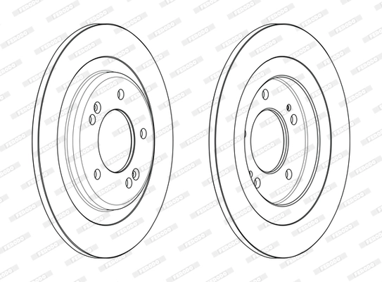 Brake Disc PREMIER DDF2482C