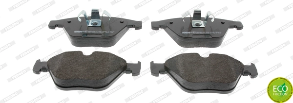 Set bantalan rem, rem cakram FUSE+ Technology FDB4191