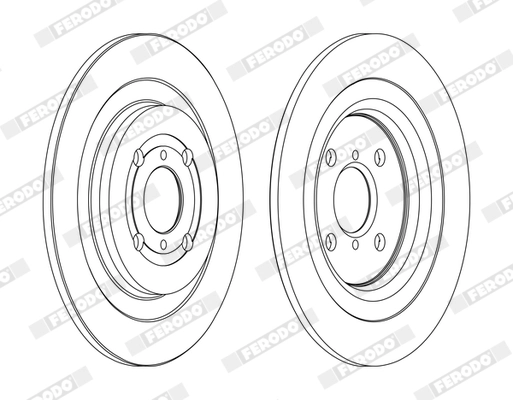 Brake Disc PREMIER DDF1588C