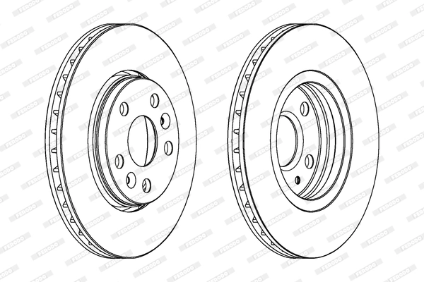 Brake Disc PREMIER Coat+ disc DDF1733C