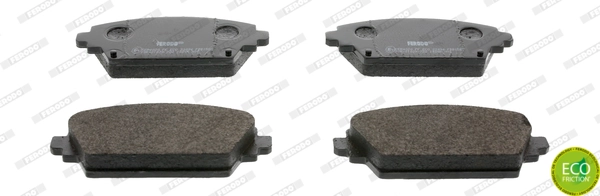 Brake Pad Set, disc brake PREMIER ECO FRICTION FDB1580
