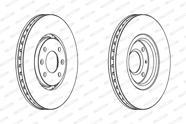 Brake Disc PREMIER DDF1106