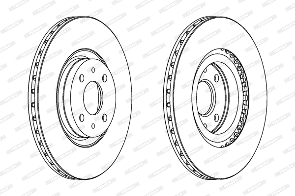 Brake Disc PREMIER DDF252C