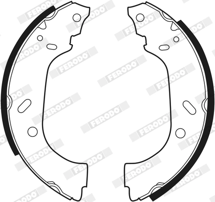Brake Shoe Set PREMIER FSB535