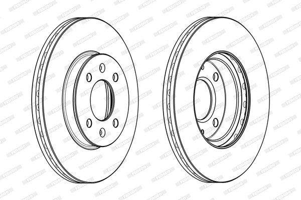 Brake Disc PREMIER DDF2089C