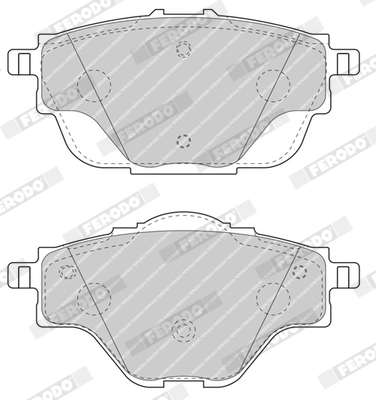 Brake Pad Set, disc brake PREMIER ECO FRICTION FDB4766