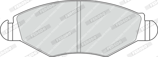 Brake Pad Set, disc brake PREMIER ECO FRICTION FDB1378