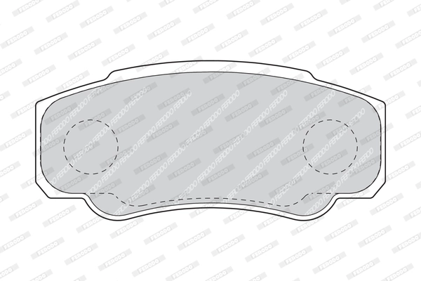 Brake Pad Set, disc brake PREMIER ECO FRICTION FVR1480