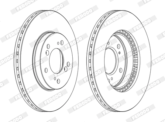 Brake Disc PREMIER DDF829C