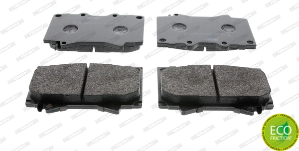 Brake Pad Set, disc brake PREMIER ECO FRICTION FDB1456