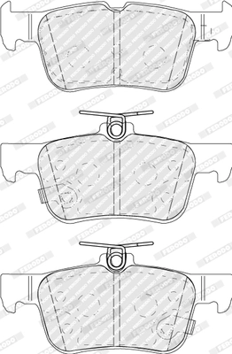 Brake Pad Set, disc brake PREMIER ECO FRICTION FDB5174