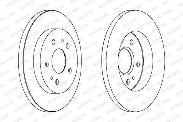 Brake Disc PREMIER DDF1387