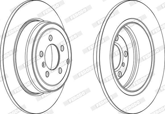 Brake Disc PREMIER DDF1518C-1